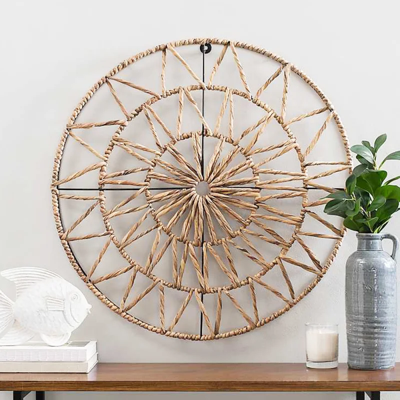 Water Hyacinth Wall Decor