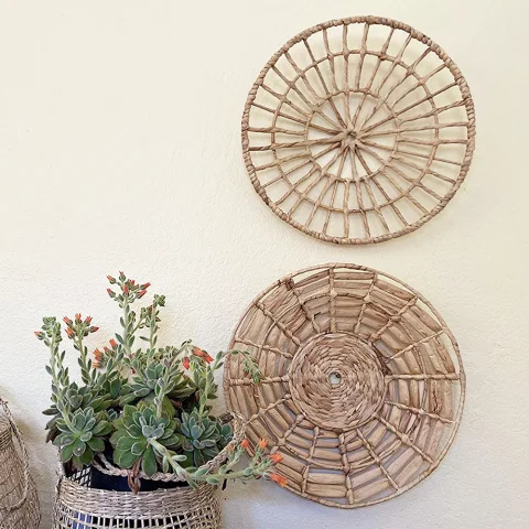 Water Hyacinth Wall Decor