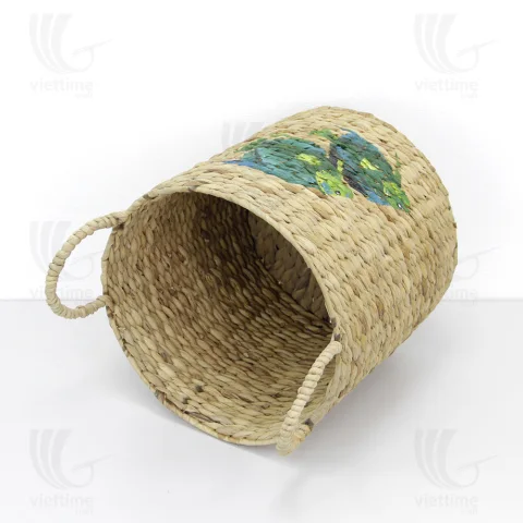 Water Hyacinth Storage Basket