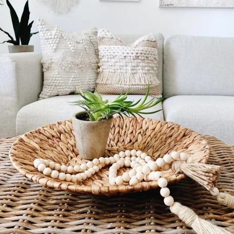 Water Hyacinth Tray Set