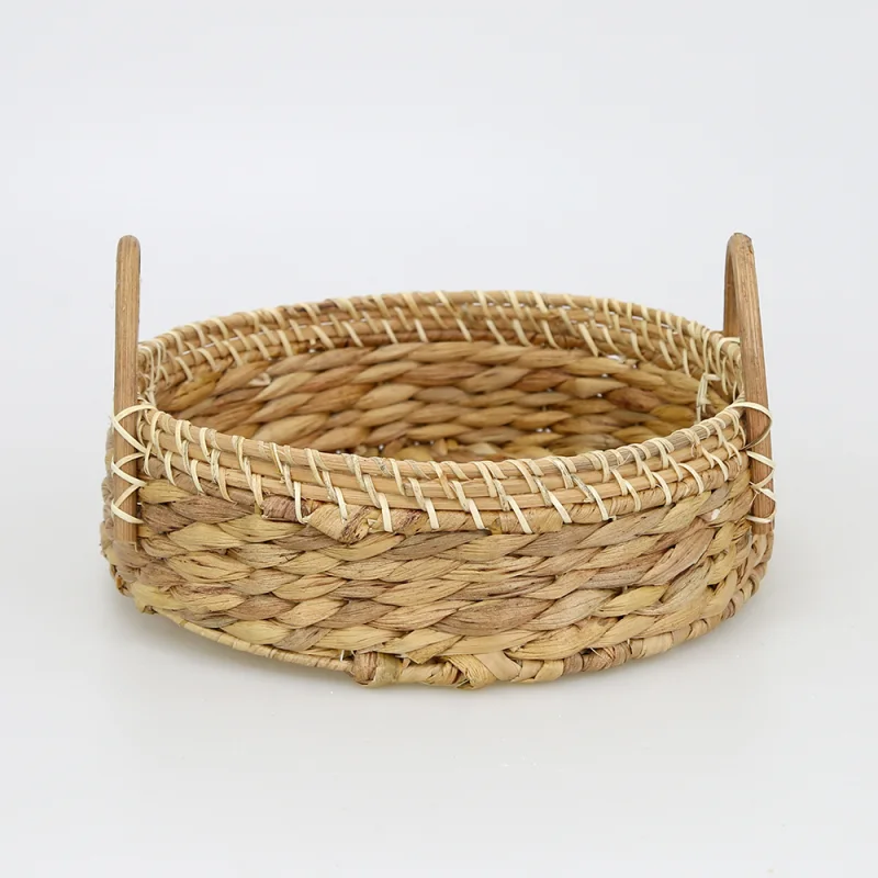 Water Hyacinth Tray Basket