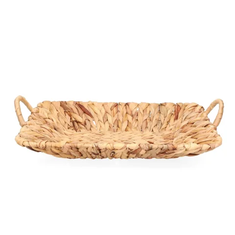 Water Hyacinth Tray Basket