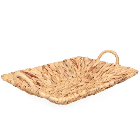 Water Hyacinth Tray Basket
