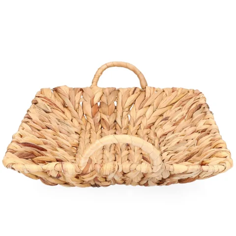 Water Hyacinth Tray Basket