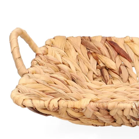 Water Hyacinth Tray Basket