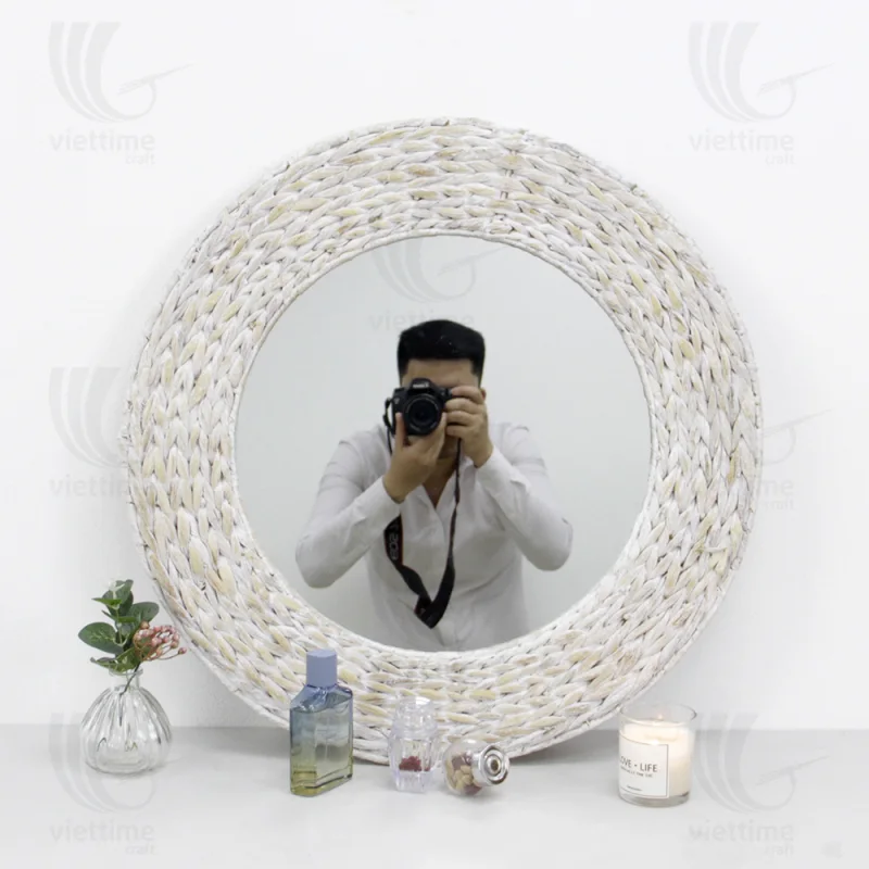 Water Hyacinth Mirror
