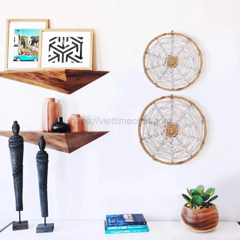 Water Hyacinth Wall Decor Set