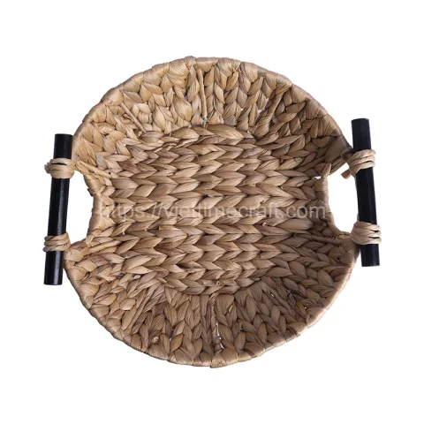 Water Hyacinth Tray With Handle – B00306