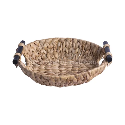 Water Hyacinth Tray With Handle – B00306