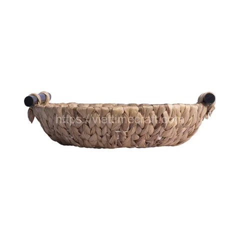 Water Hyacinth Tray With Handle – B00306