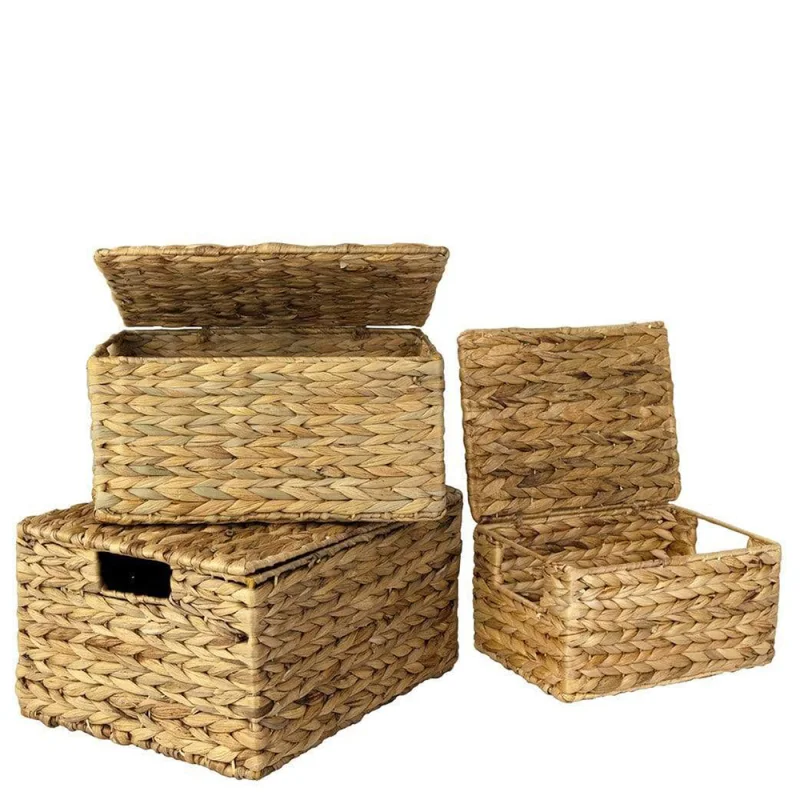 Water hyacinth storage basket Set