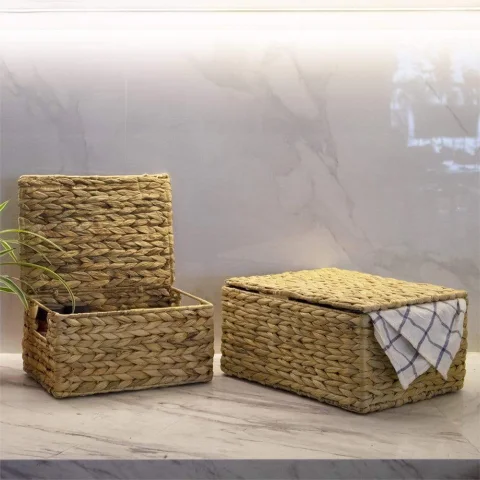 Water hyacinth storage basket Set