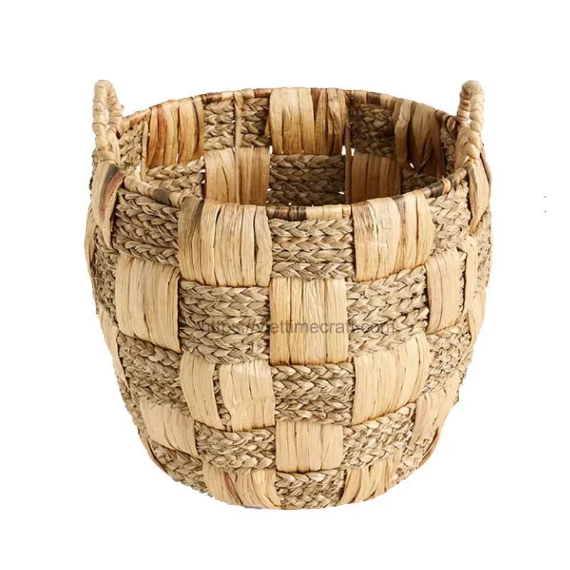 Water Hyacinth Storage Basket
