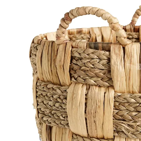 Water Hyacinth Storage Basket