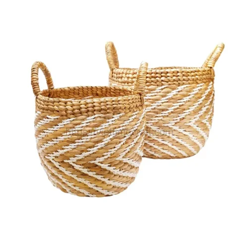 Water Hyacinth Storage Basket