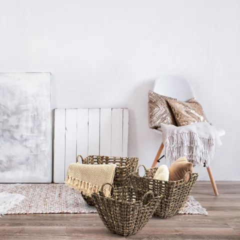 Water Hyacinth Basket Set