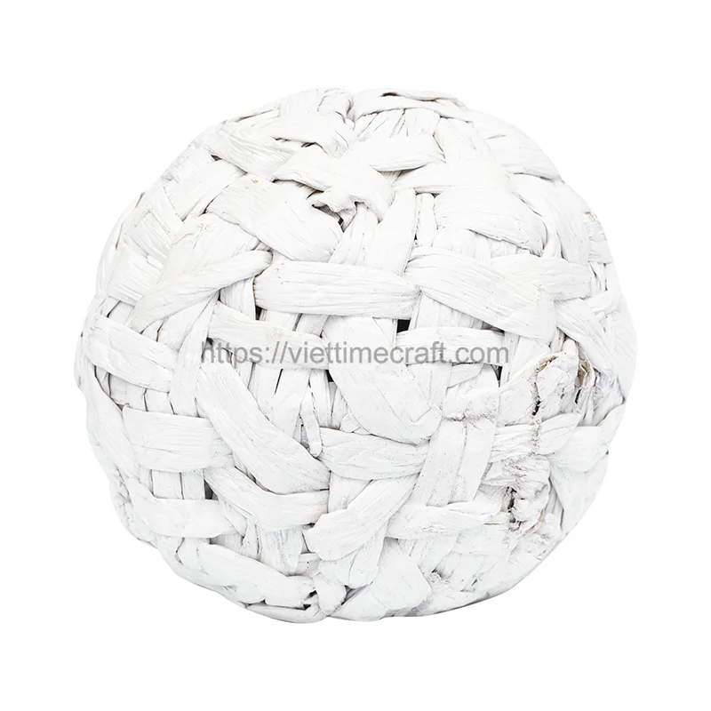 Round Water Hyacinth Lampshade