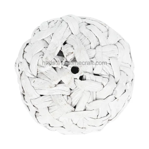 Round Water Hyacinth Lampshade