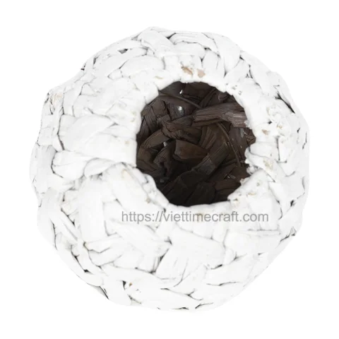Round Water Hyacinth Lampshade