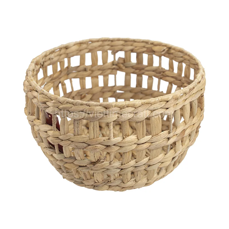 Round Water Hyacinth Basket