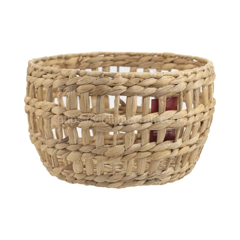 Round Water Hyacinth Basket