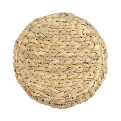 Round Water Hyacinth Basket