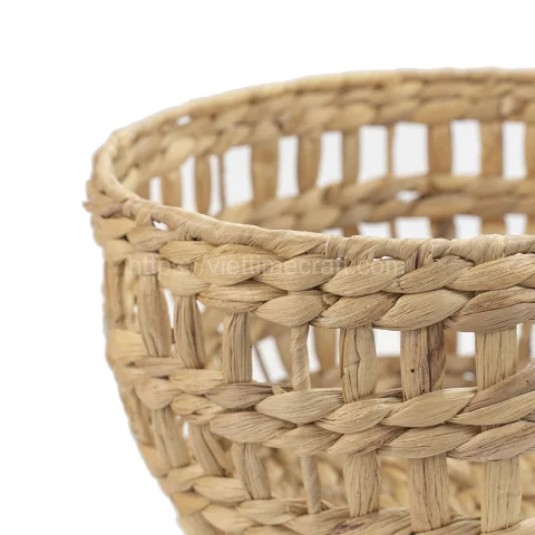 Round Water Hyacinth Basket