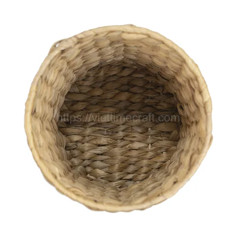 Water Hyacinth Basket With Lid