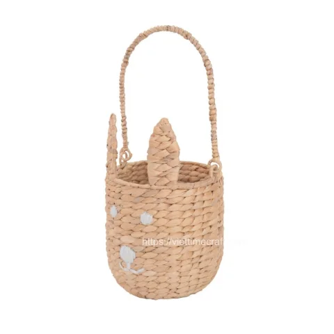 Water Hyacinth Bunny Basket for Easter