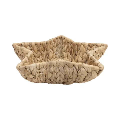 Set of 3 Star Shape Water Hyacinth Tray