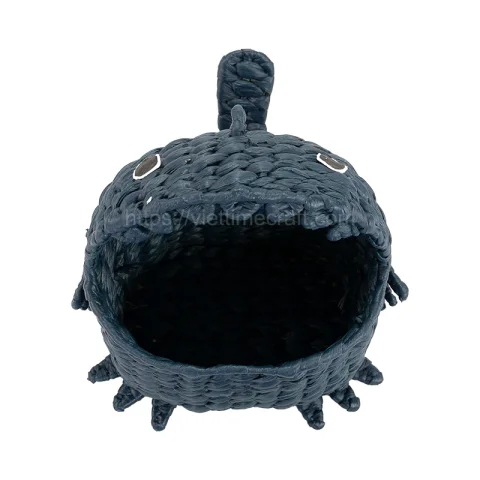 Adorable Dinosaur Water Hyacinth Storage Basket Wholesale