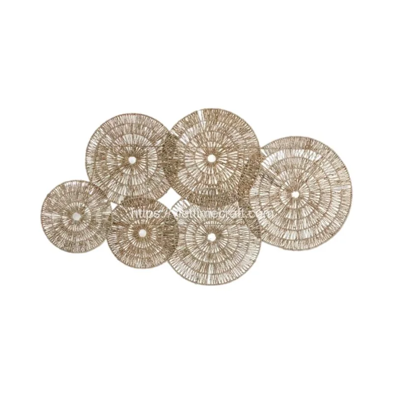 Set of 6 Seagrass Wall Decor – C00613