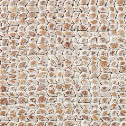 White Wash Water Hyacinth Placemat