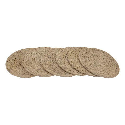 Rattan Export Intrecciato a mano giacinto d'acqua tovaglietta all'ingrosso - REX-B00348