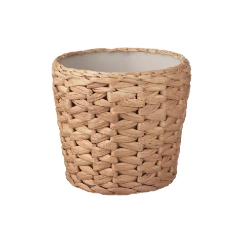 Handwoven Water Hyacinth Planter Pot