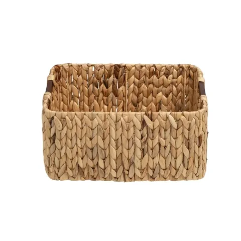 3 Pieces Of Water Hyacinth Basket With Handle