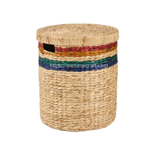 Wholesale Water Hyacinth Laundry Hamper