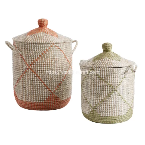 Cheap Price Seagrass Basket With Plastic String – C00671