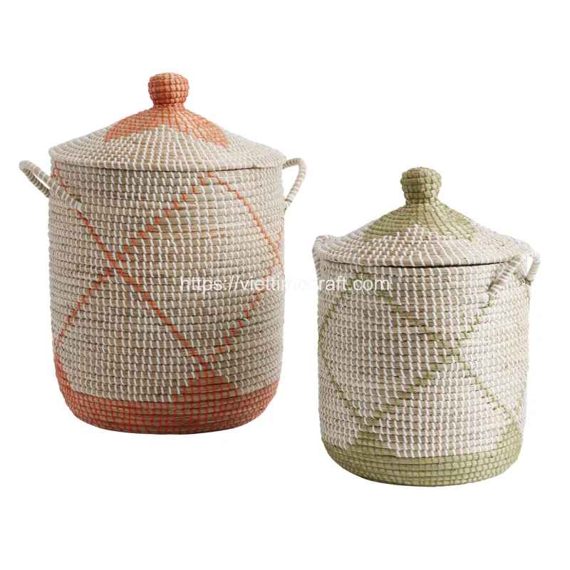 Cheap Price Seagrass Basket With Plastic String – C00671
