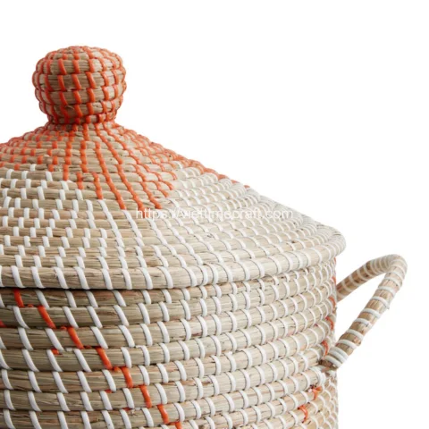 Cheap Price Seagrass Basket With Plastic String – C00671
