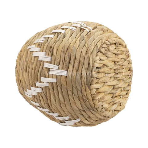 Natural Water Hyacinth Basket with plastic string
