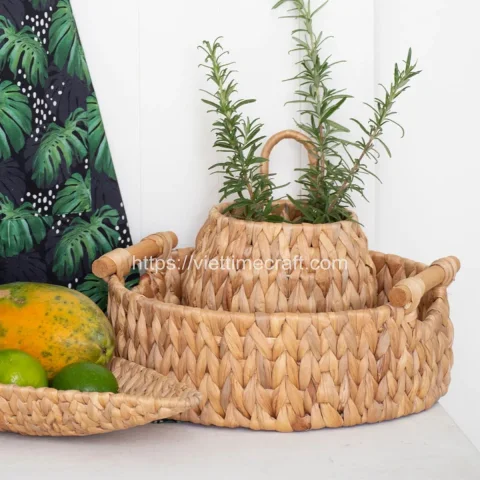 Best Selling Water Hyacinth Wall Hanging Planter