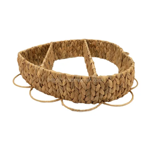 Creative Flower Shaped Water Hyacinth Wall Shelf
