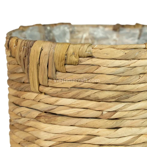 Hot Product Water Hyacinth Basket Planter Wholesale