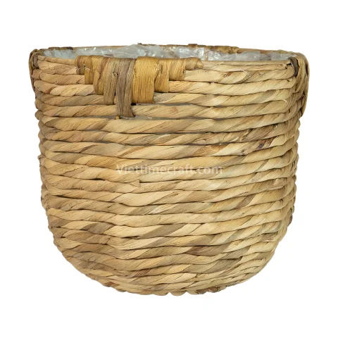 Hot Product Water Hyacinth Basket Planter Wholesale