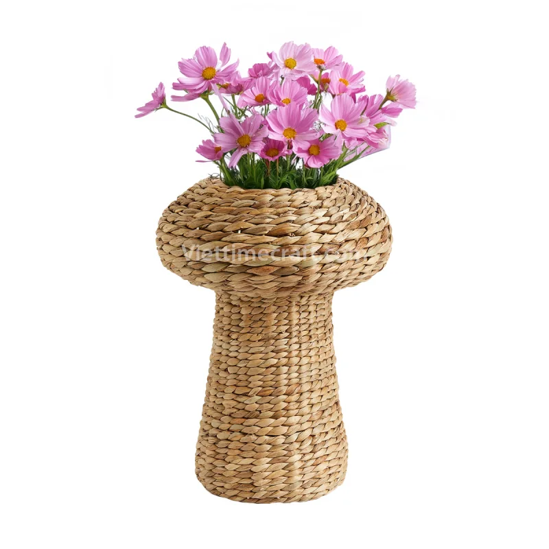 Natural Water Hyacinth Vase Home Decoration Vietnam Wholesale