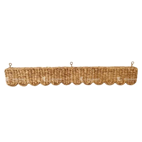 Rattan Export Water Hyacinth Window Pelmet, Natural Valance, Natural Window Curtain Cover - REX-B00442