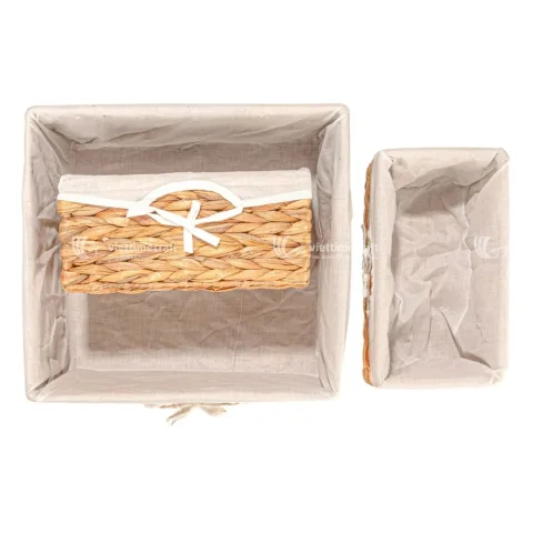 Set 3 Woven Natural Storage Basket Save Shipping Fee – B00445