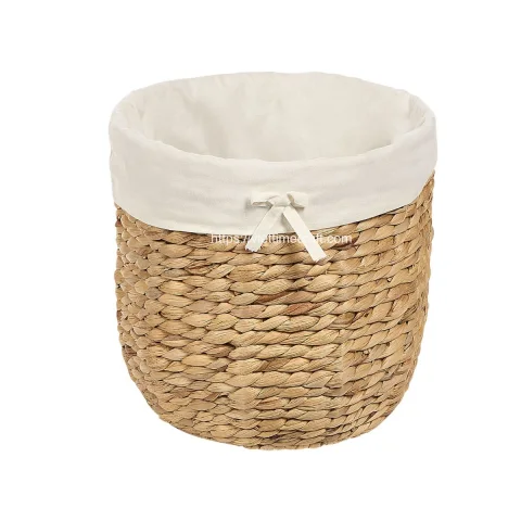 Set Of 2 Water Hyacinth Storage Basket