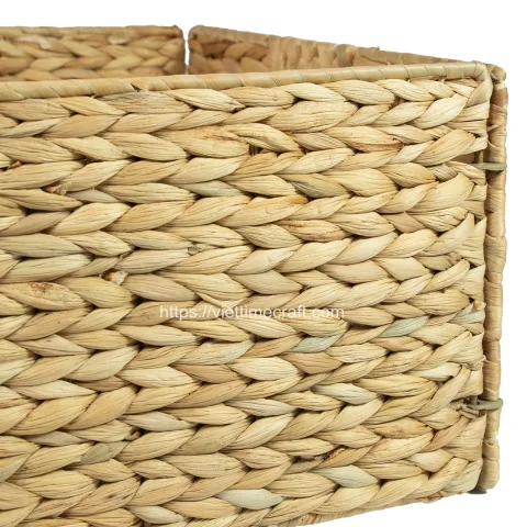 Handwoven Foldable Water Hyacinth Baskets Wholesale